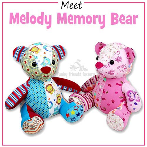 Melody Memory Bear – Funky Friends Factory Pattern