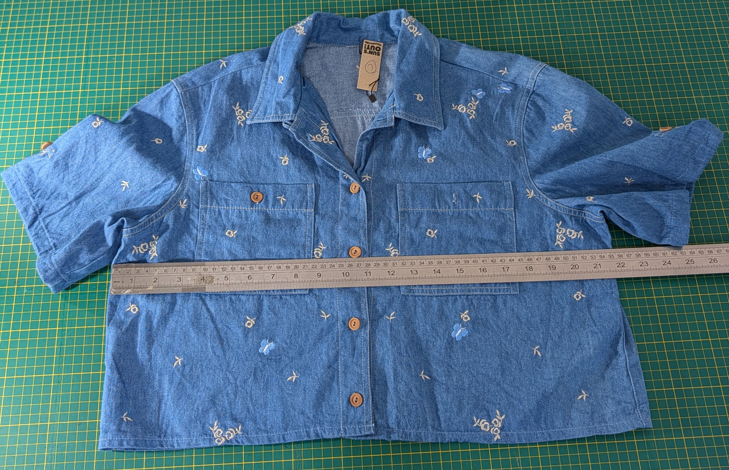 Second Bloom Reimagined Denim Shirts