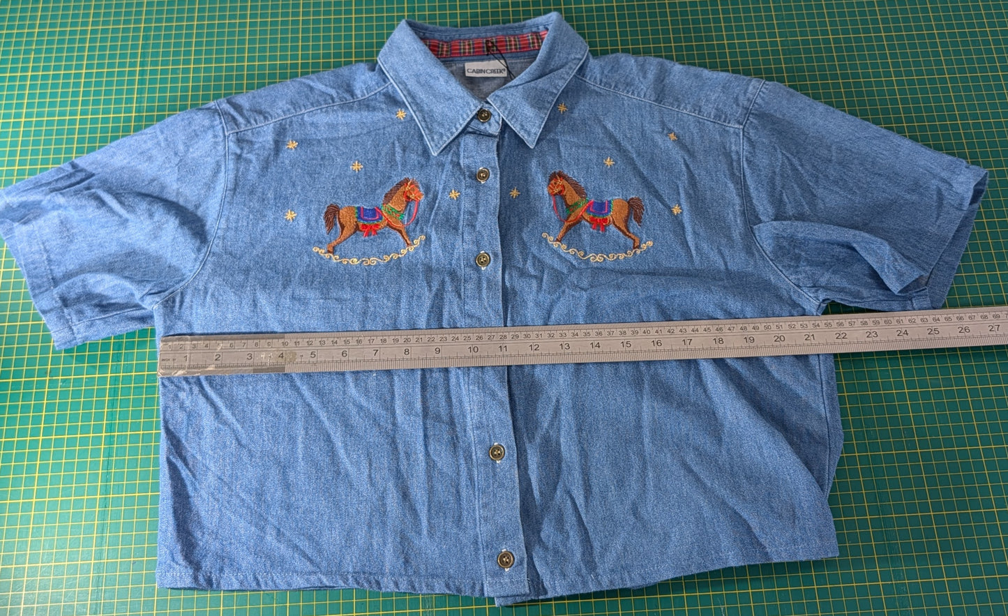 Second Bloom Reimagined Denim Shirts