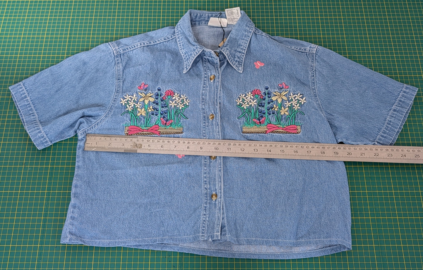 Second Bloom Reimagined Denim Shirts