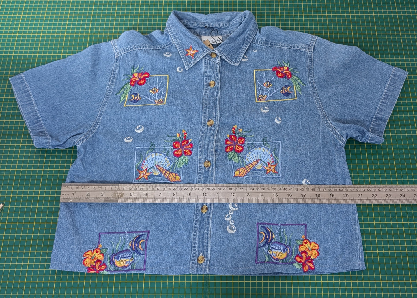 Second Bloom Reimagined Denim Shirts