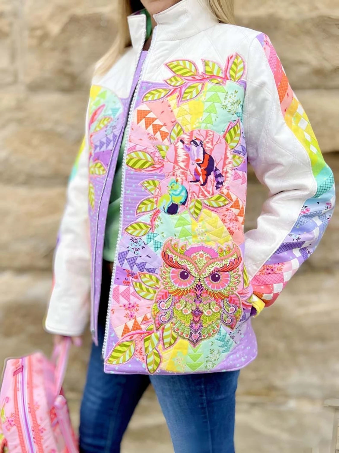 Bella Arcs and Beauties - FPP Expansion Pack (for Bella Quilted Coat) - ByAnnie Pattern By Quilting Elissa