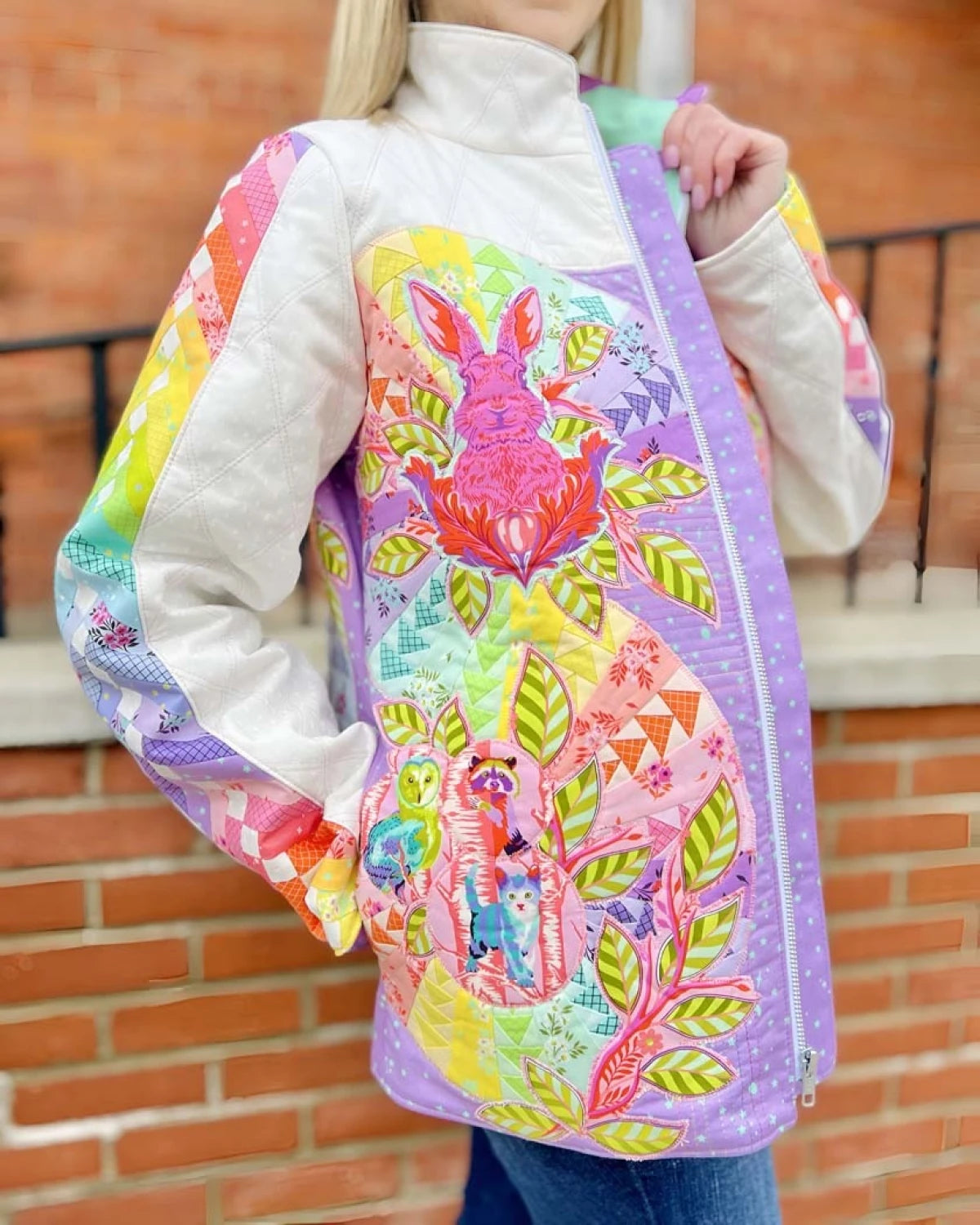 Bella Arcs and Beauties - FPP Expansion Pack (for Bella Quilted Coat) - ByAnnie Pattern By Quilting Elissa