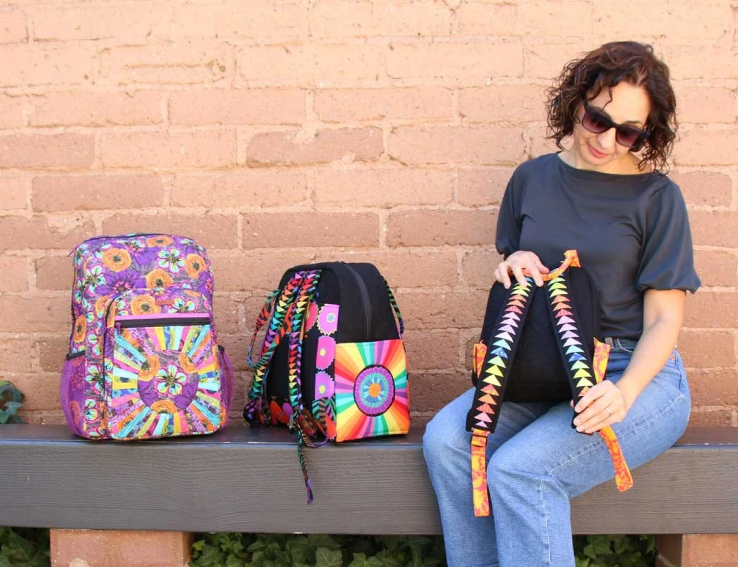 Backpack Straps and Pockets - FPP Expansion Pack - ByAnnie Pattern By Quilting Elissa