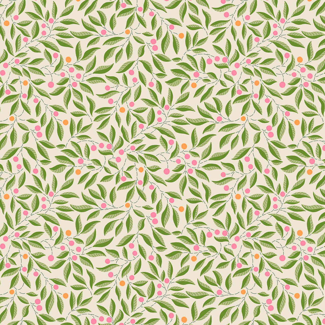 Liberty Craft Garden - Willow Stitch in Green