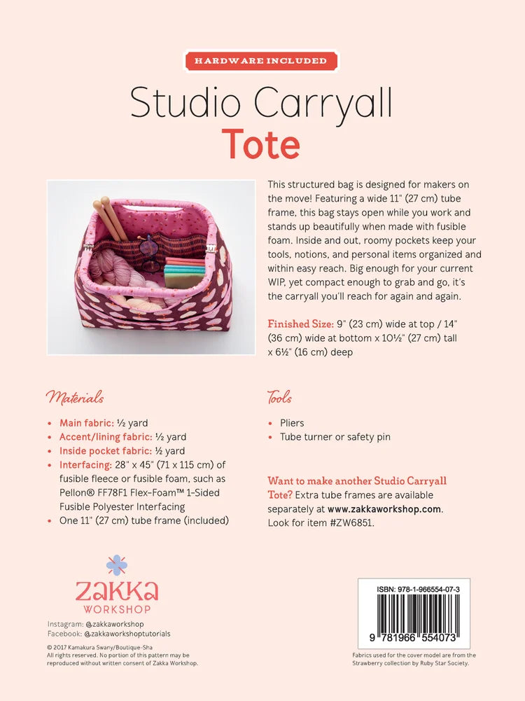 STUDIO CARRYALL TOTE