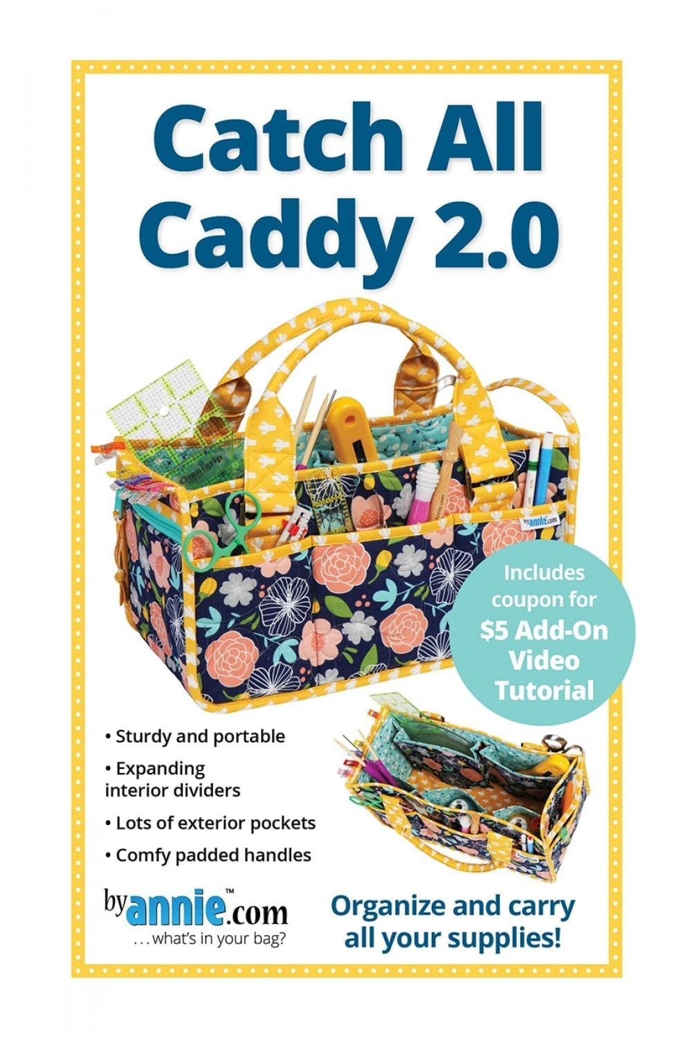 Catch All Caddy 2.0 - ByAnnie Pattern image 0