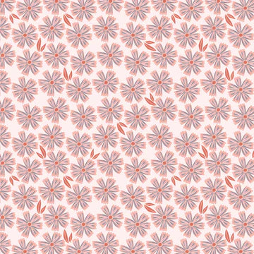 Hide and Seek by Poppie Cotton - Painted Daisies Pink image 0