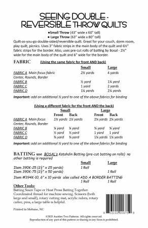 Seeing Double Quilt Bundle image 1