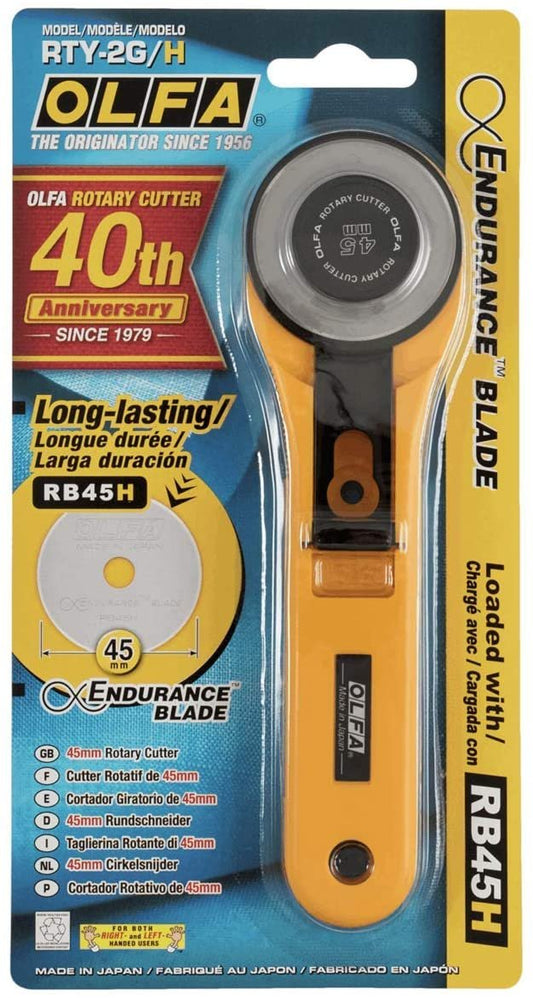 Olfa Rotary Cutter 45mm with Endurance Blade image 0
