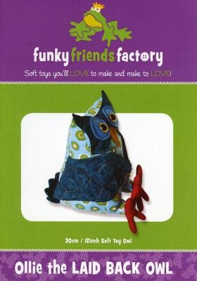 Ollie the Laid Back Owl - Funky Friends Factory Pattern image 0