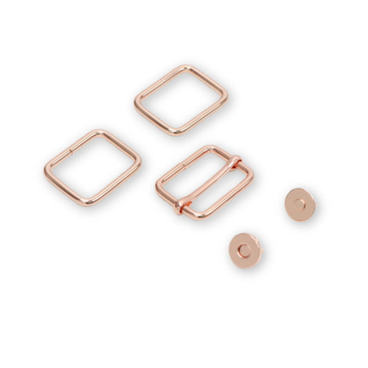 Level 2 Basic Hardware Kit 1in Rose Gold image 0