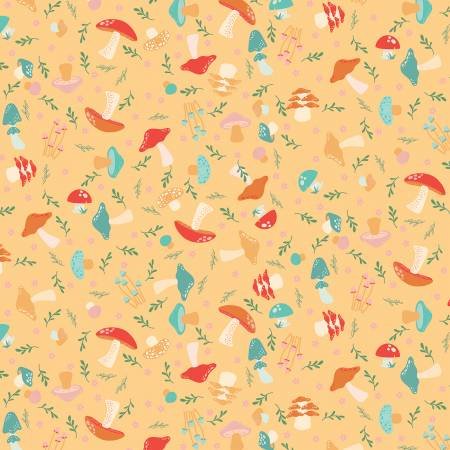 Mushroom Blooms by Poppie Cotton - 70430-21 image 0