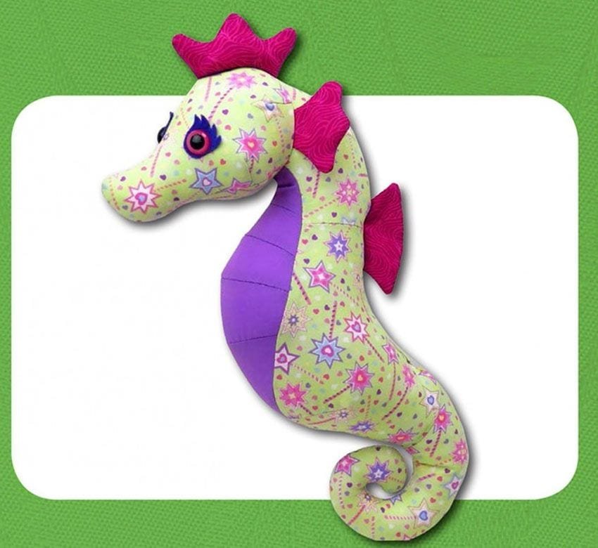 Sparkles Seahorse - Funky Friends Factory Pattern image 0