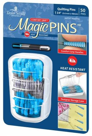 Taylor Seville Magic Pins Quilting Regular 50pc image 0