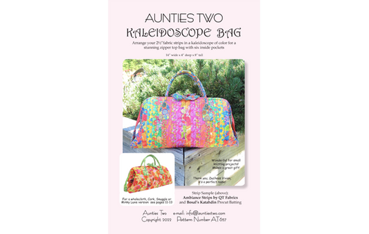 kaleidoscope Bag- Aunties Two Bag Pattern image 0