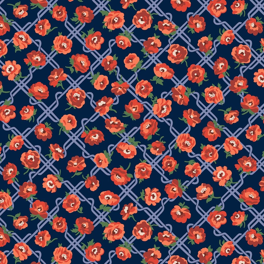 Liberty Floral Nostalgia - Rosemary Blooms image 0