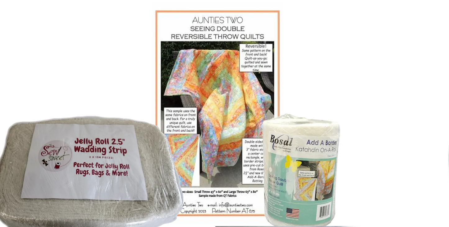 Seeing Double Quilt Bundle image 0
