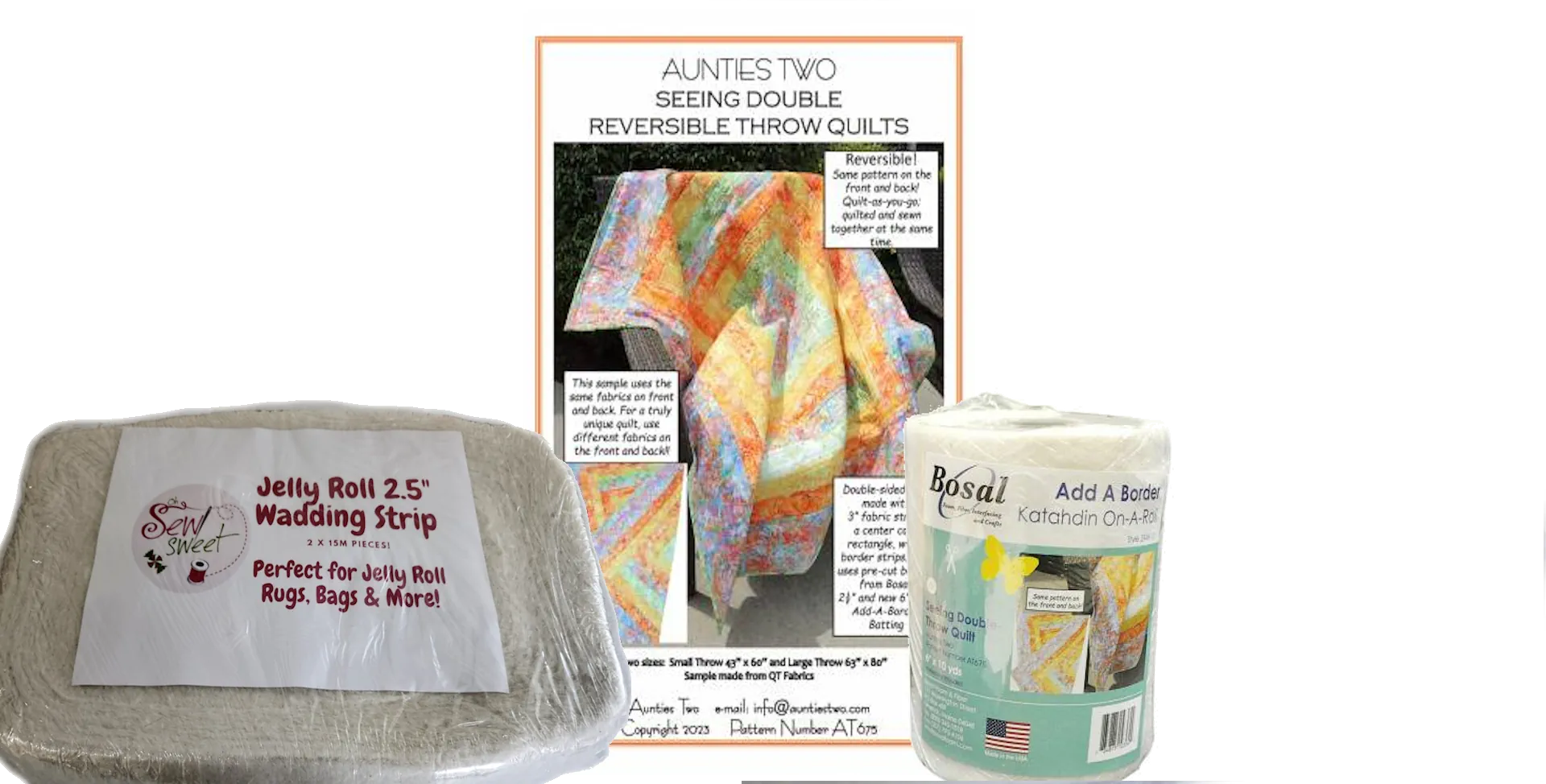 Seeing Double Quilt Bundle image 0