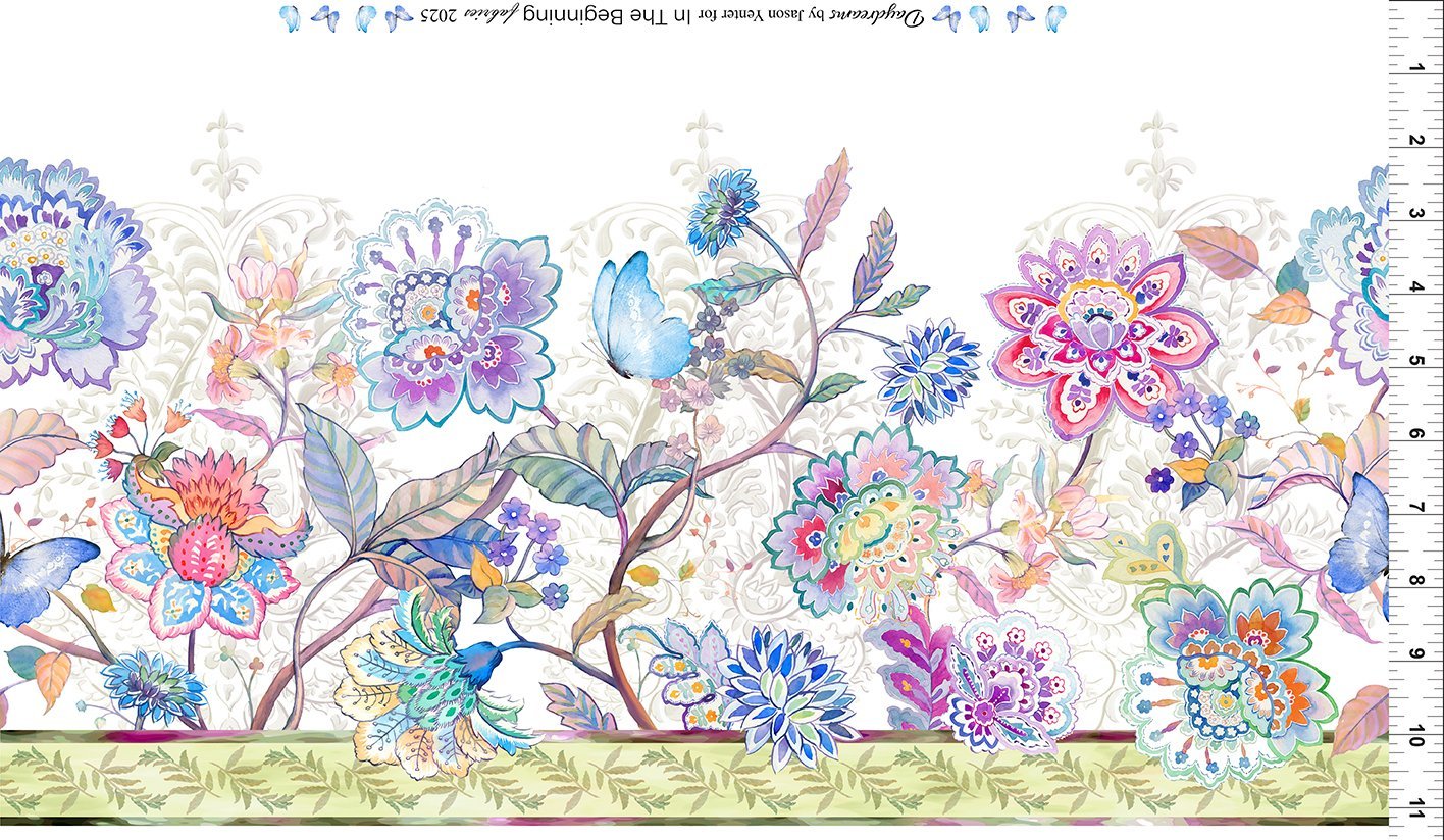 Daydreams by Jason Yenter - Border Fabric 2DD-1 image 0