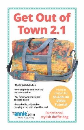 GET OUT OF TOWN DUFFLE 2.1 Pattern From ByAnnie image 0