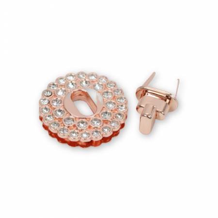Crystal Turnlock Bag Hardware by Sallie Tomato image 0