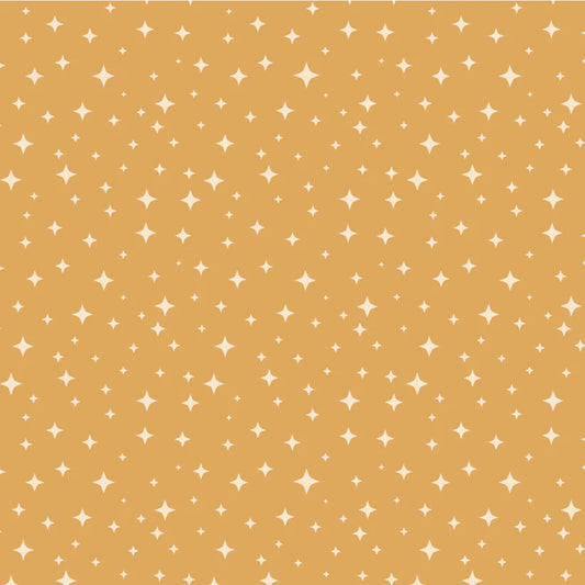 moonbeam dreams by Poppie Cotton - Star Bright Yellow image 0