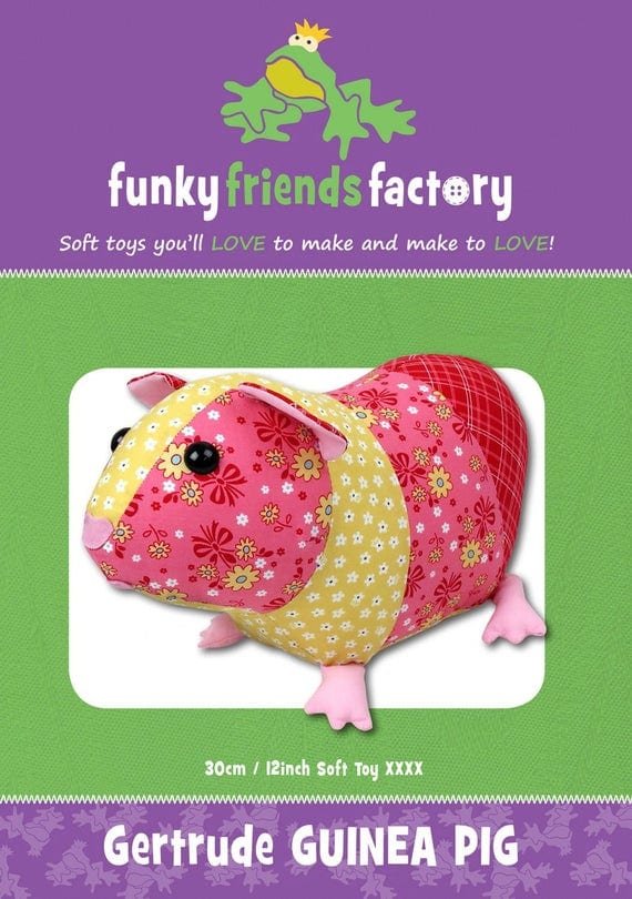 Gertrude Guinea Pig - Funky Friends Factory Pattern image 0