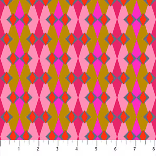 Jumpstart by Anna Maria Textiles  - Fractal in Butterscotch