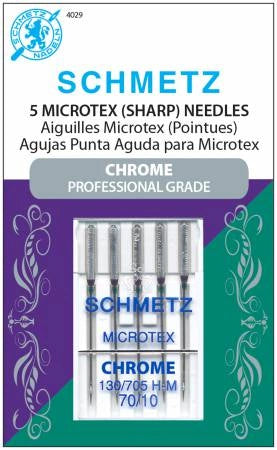Chrome Microtex Schmetz Needle Size 70/10 image 0