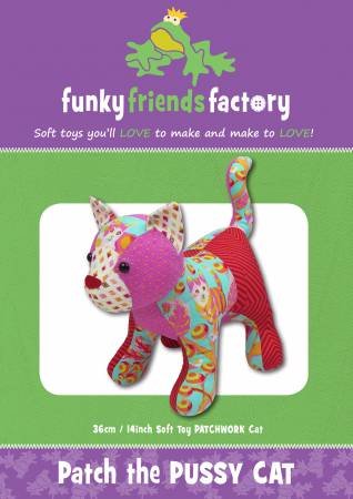Patch the Pussy Cat - Funky Friends Factory Pattern image 0