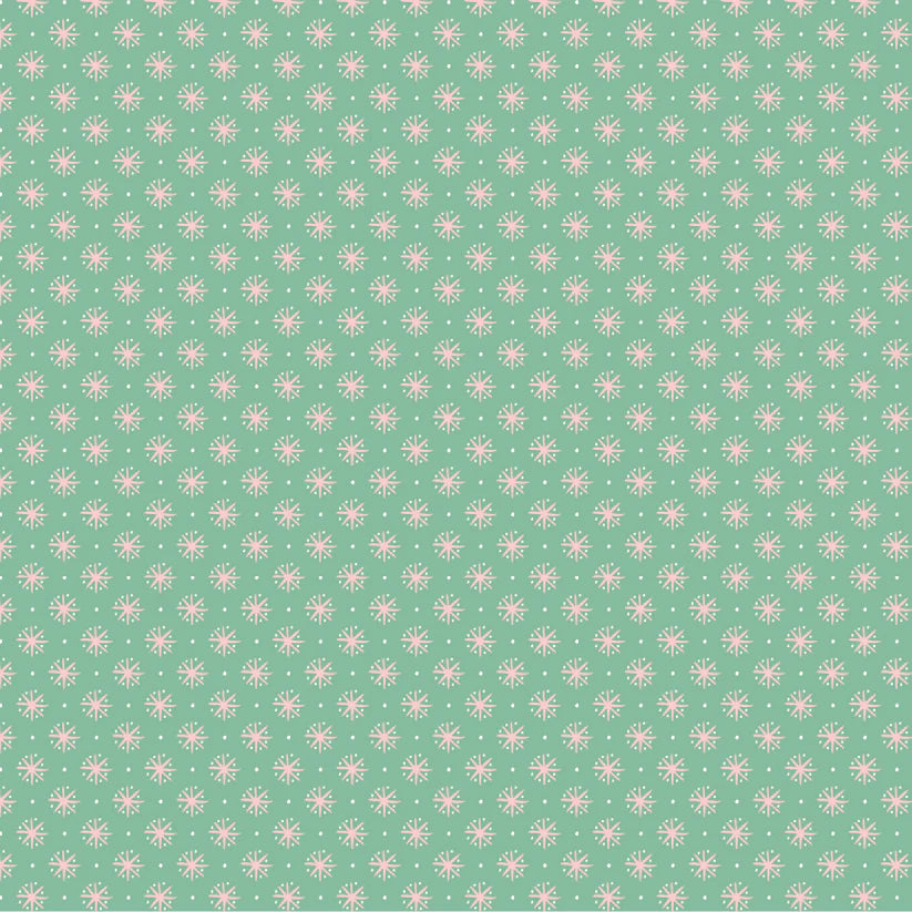 Finding Wonder by Poppie Cotton - Twinkle Tiny Teal image 0
