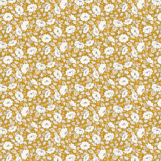 Liberty Tudor Celebration - Mayflower Meadow - Mustard image 0
