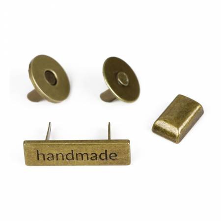 Sachi Bag Hardware Set by Sallie Tomato - Antique image