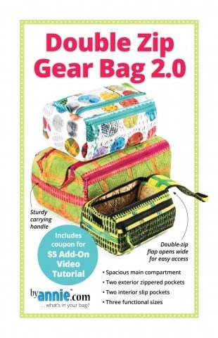 Double Zip Gear Bag 2.0 - Pattern From ByAnnie image 0