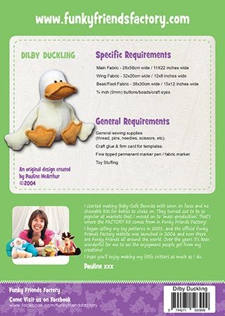 Dilby Duckling - Funky Friends Factory Pattern image 1