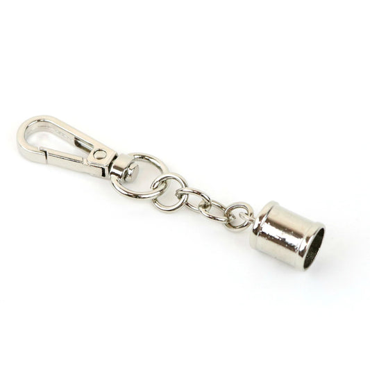 Two Tassel Caps with Swivel Nickel image 0
