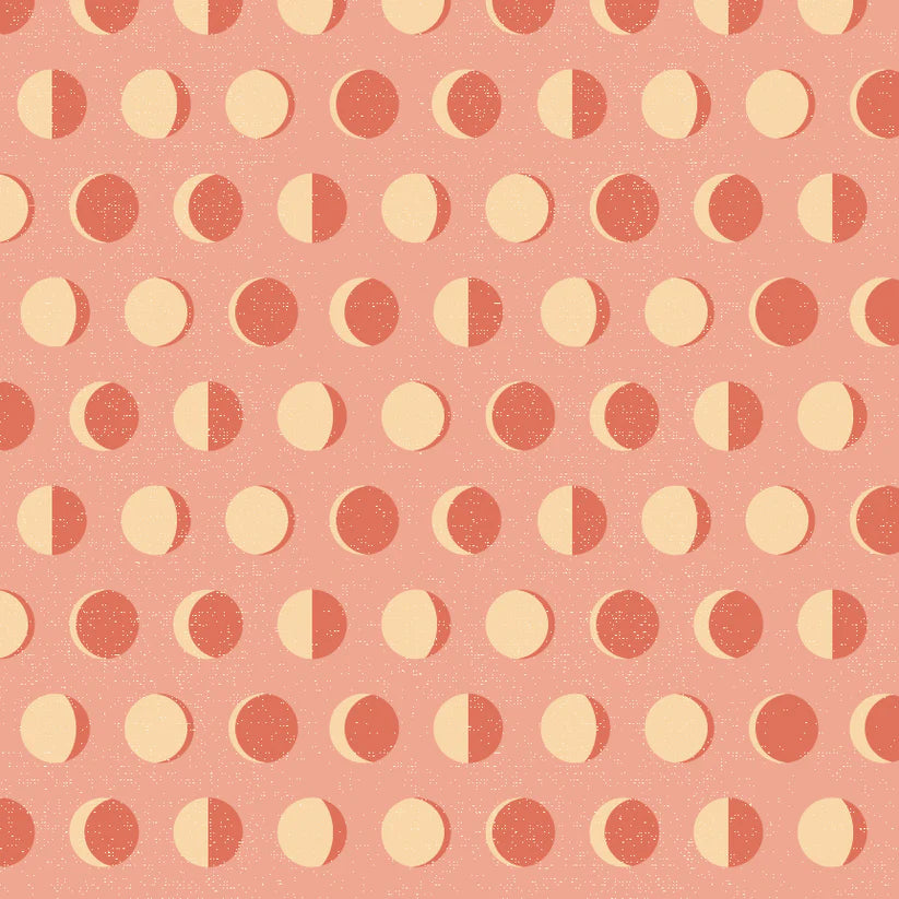 moonbeam dreams by Poppie Cotton - Moon Phase Coral image 0