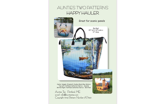 Happy Hauler- Aunties Two Bag Pattern image 0