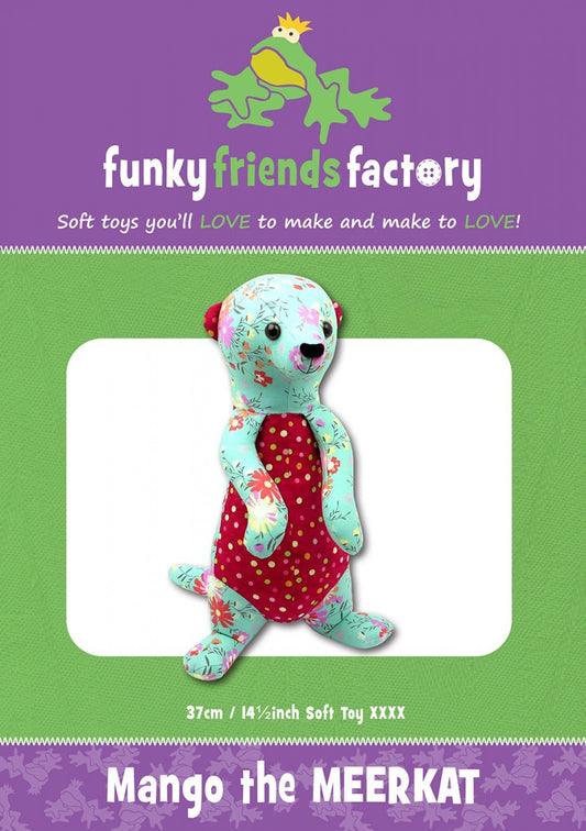 Mango the Meerkat - Funky Friends Factory Pattern image 0