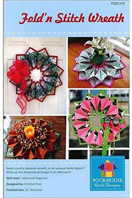 Fold 'n' Stitch Wreath Pattern image 0