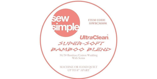 Sew Simple Super-Soft 50/50 Cotton/Bamboo Blend - 90" WIDE - 50% COTTON, 50% BAMBOO image 0