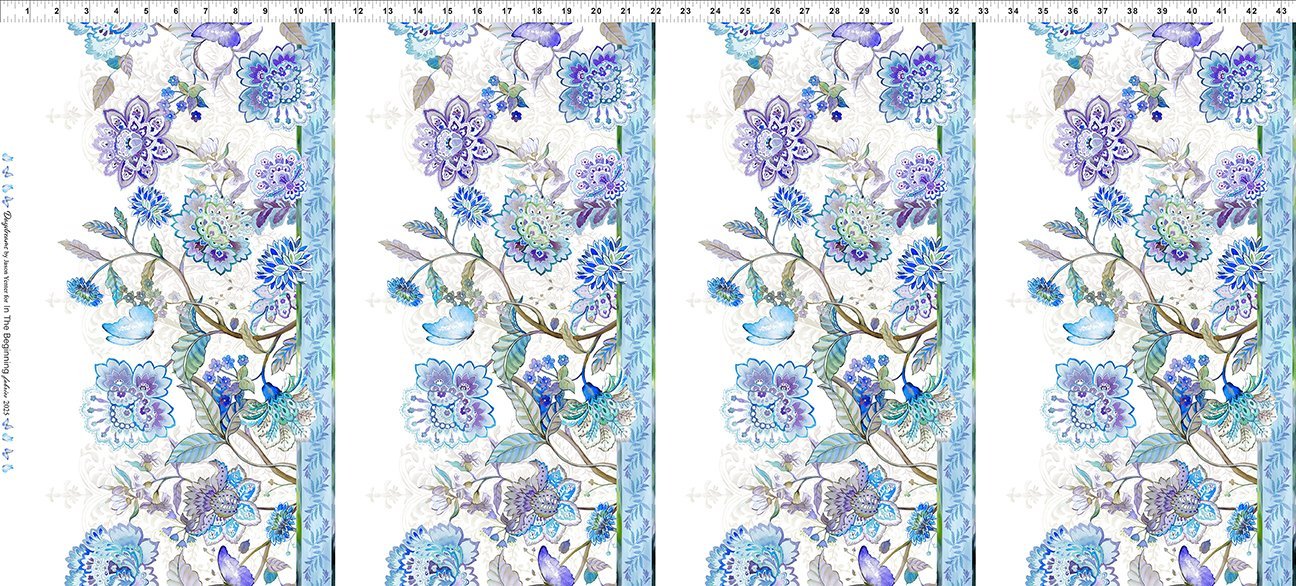 Daydreams by Jason Yenter - Border Fabric 2DD-2 image 1