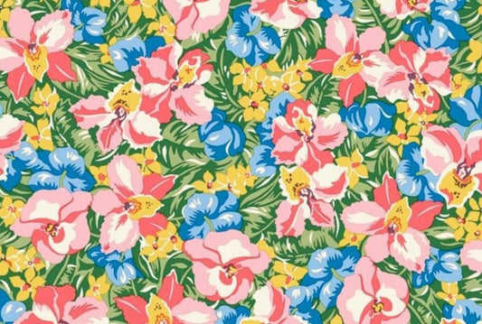 Liberty Postcard From Paradise - Orchid Tumble Blue