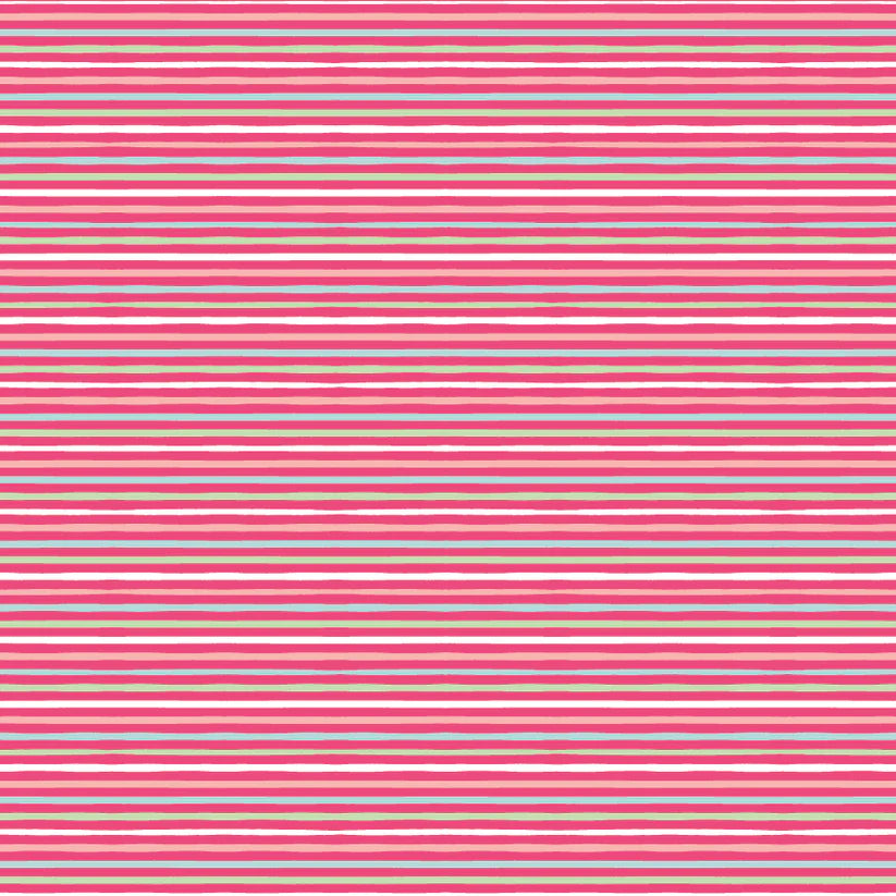 Finding Wonder by Poppie Cotton - Water Ripples Pink image 0
