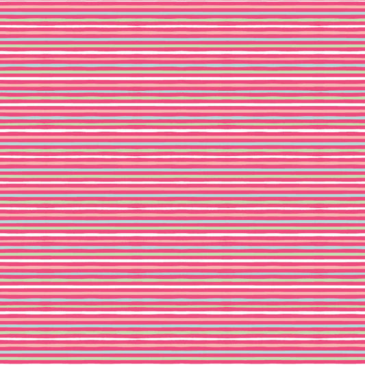 Finding Wonder by Poppie Cotton - Water Ripples Pink image 0