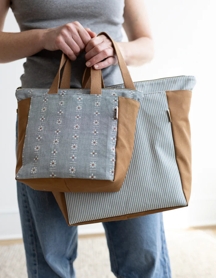 Fieldstone Tote Pattern by Noodlehead