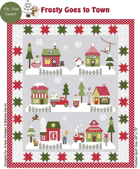 Frosty Goes To Town - Sew Along