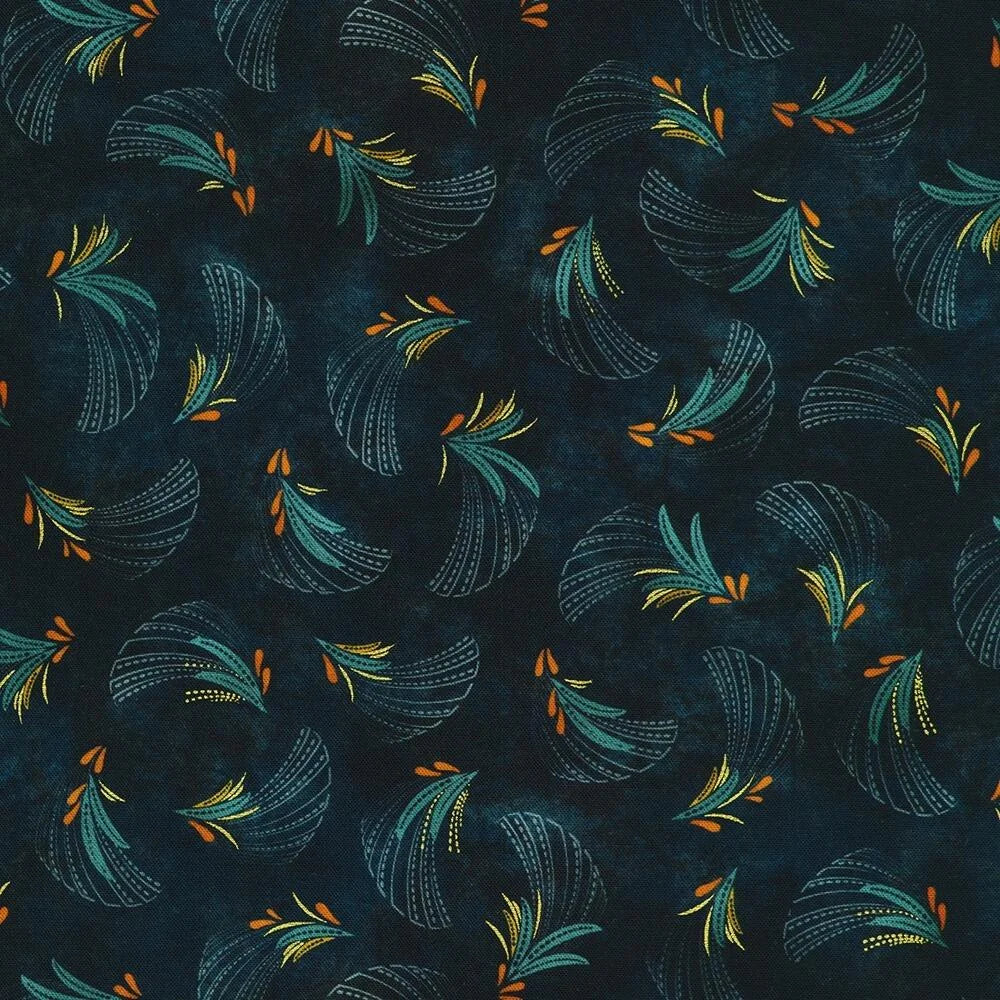 Golden Feathers by Robert Kaufman 23161-9
