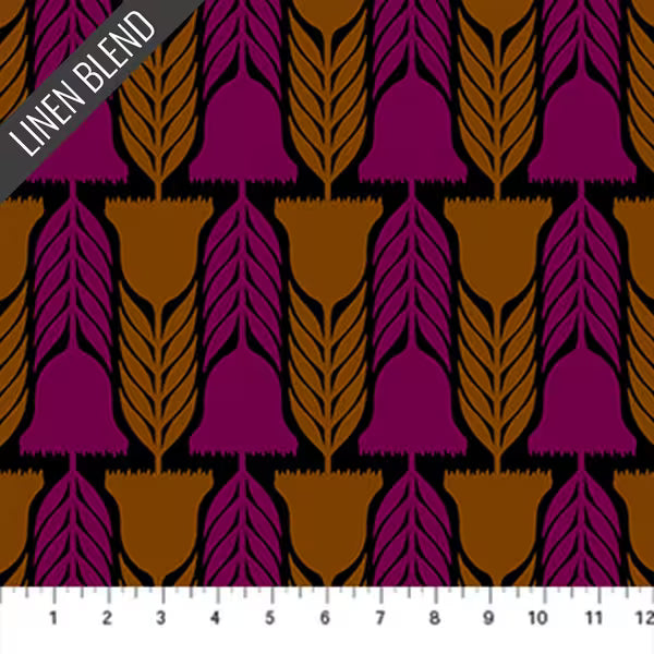 Silhouette by Anna Maria Textiles  - Feeling Hoopfull in Black